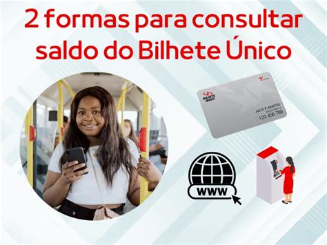 consulta saldo bilhete unico